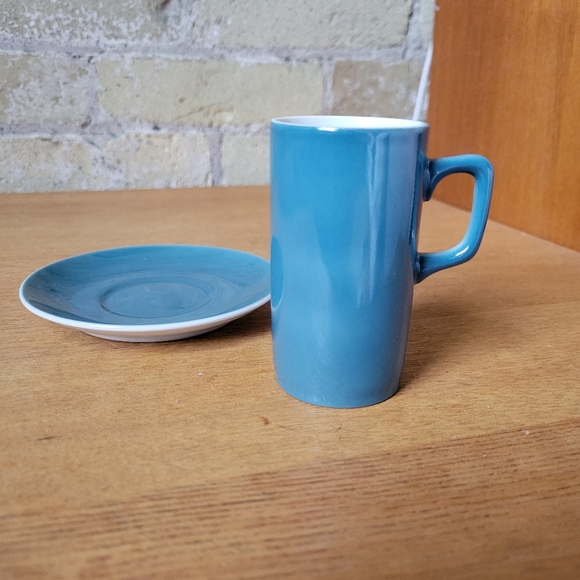 Vintage Kenji Fujita for Tackett Associates, Coffee Cup with Porcelain Saucer - Picture 3 of 7